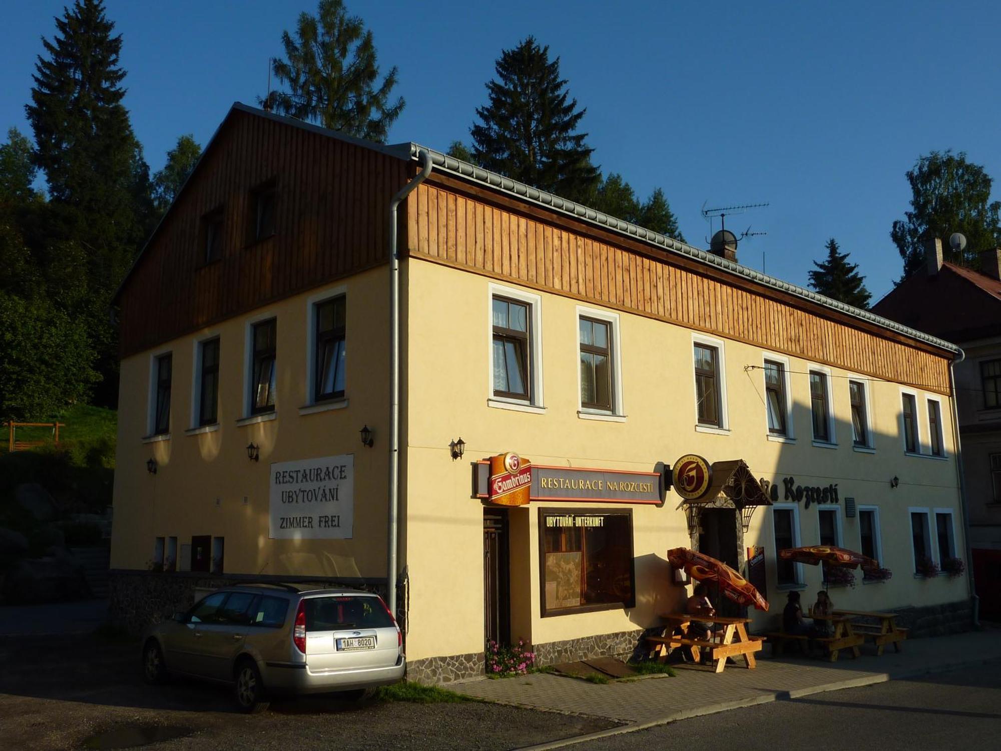Penzion Na Rozcestí Janov nad Nisou Exteriér fotografie